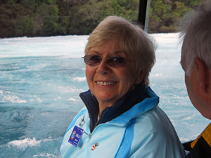 Sally Bingham’s Blue Coat & Huka Falls, New Zealand